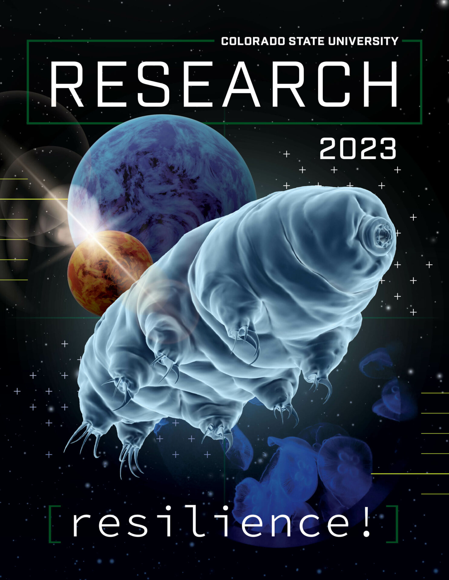 Cover of CSU Research Magazine 2023